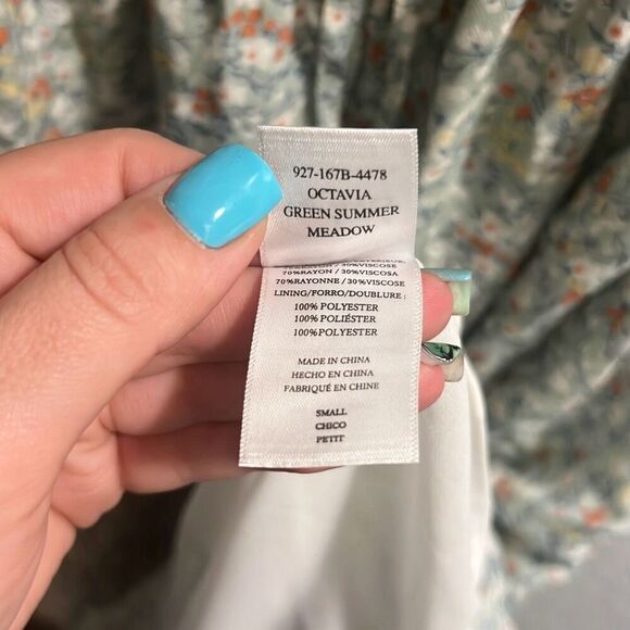 ✨Rails Octavia Sz Small Green Summer Dress✨ - Picture 11 of 13